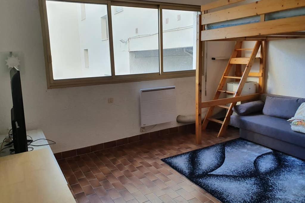Studio Cabines 6 Couchages 150 M De La Plage Et A Quelques Secondes Des Commerces Wifi Gratuit ラ・グランド・モット エクステリア 写真
