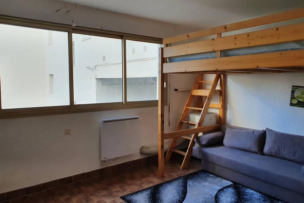 Studio Cabines 6 Couchages 150 M De La Plage Et A Quelques Secondes Des Commerces Wifi Gratuit ラ・グランド・モット エクステリア 写真